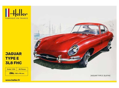 Heller hh80709 jaguar - heller, 1/24