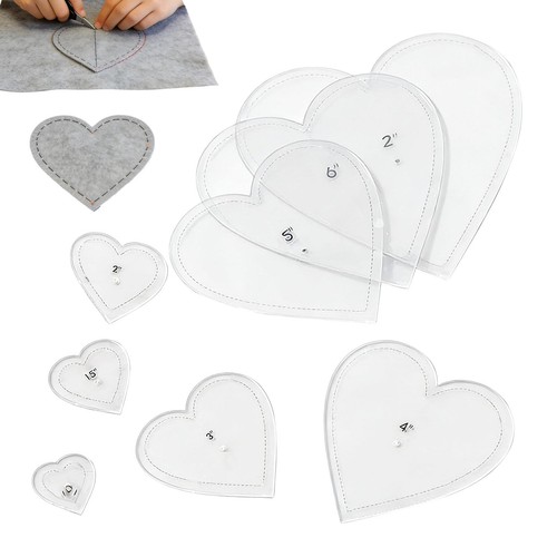 Template for quilting - template, piece