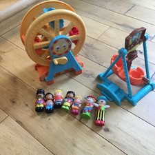 ELC Happyland Funfair,  ferris wheel, (musical), Swing Boat 7 Figures