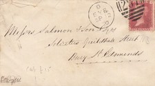 GB QV Penny Red envelope