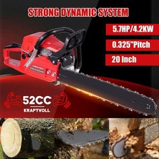 Inch chainsaw 52cc stroke - 20, 2-stroke