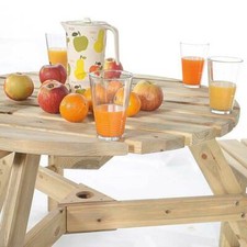 Brentwood Round Picnic Table -