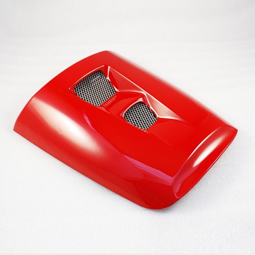 Red rear seat cover - red, cowl