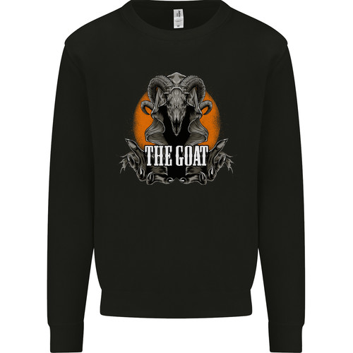 The goat skull gothic demon - the,