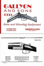 Gallyon sons 1935 gun - gallyon, &