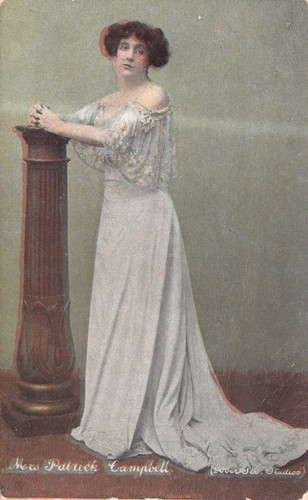 Postcard edwardian actress - postcard,