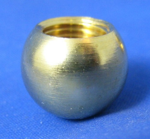 Brass ball finial 16mm with