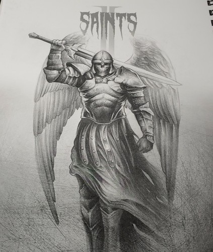 Black grey tattoo - black,