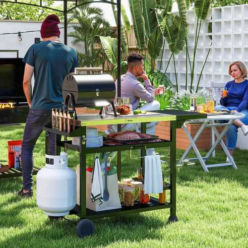 Bbq bar table outdoor garden - table,