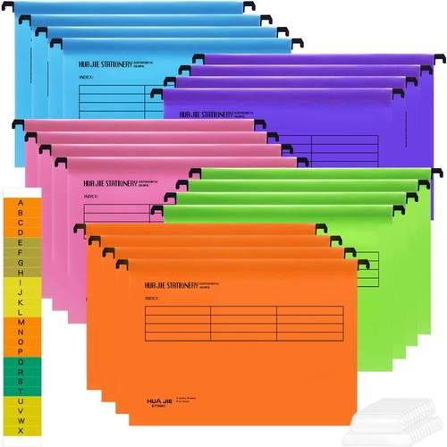 Suspension files with tabs - a4,