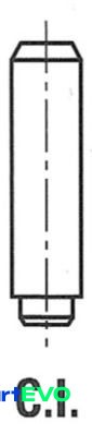 Freccia valve guide g11007 - valve, for