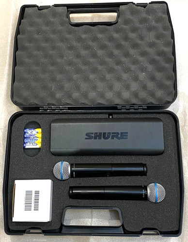 Shure beta 58a dual wireless - dual,