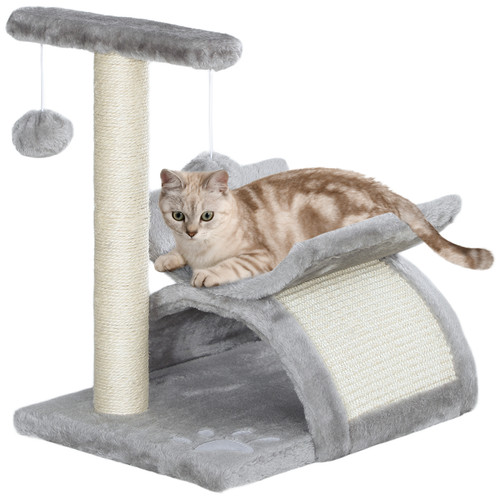 Cat tree plush scratcher - cat,