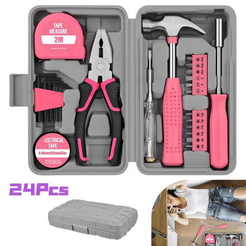Pink tool set - set, 24