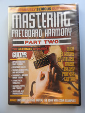 Mastering Fretboard Harmony Part Two Ultimate DVD Guide from Guitar World  NEW