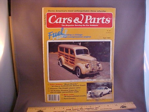 Cars parts magazine april - cars,