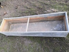 Large vintage Galvanised tank water feature / harvester  Planter Wall Retainer