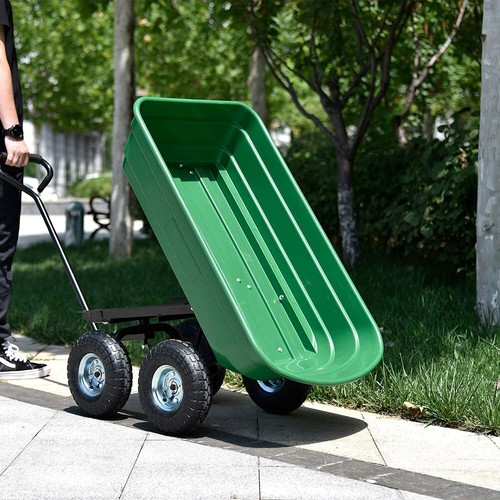 Garden carts yard dump - garden,