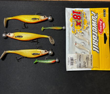 Westin, fox & Berkly PowerBait Rigged & Ready, Mixed Soft Lures Bundel Unused.