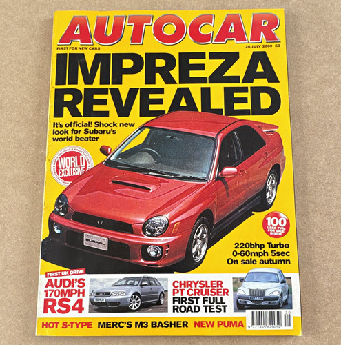 Autocar magazine july 2000 - magazine,