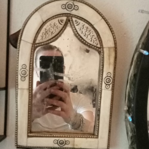 Arched white framed - framed, wall