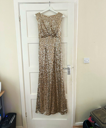 Jenny packham gold sequin - jenny,