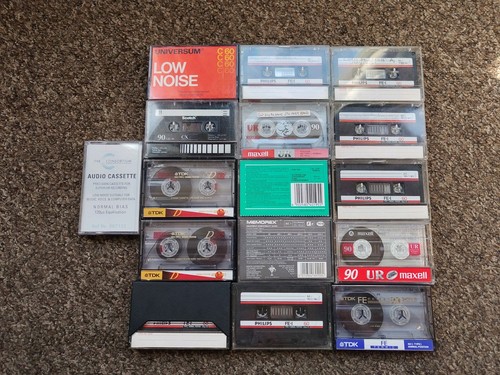 Used mixed audio cassette - 16,