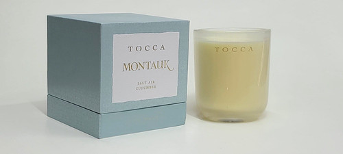 Tocca scented candle - candle, montauk