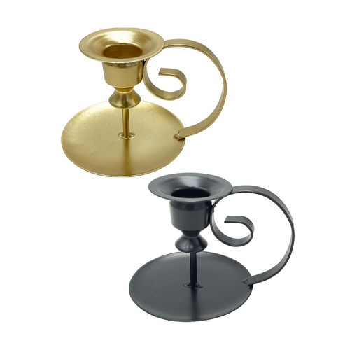 Metal pillar candle holders - pillar,