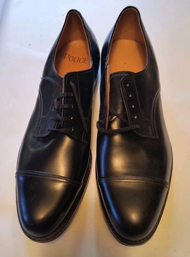 Leather oxford dress shoes - leather,