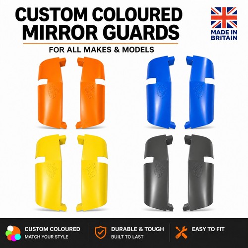 Mirror guards powdercoated - guards,
