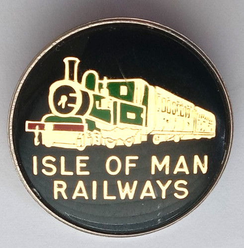 Isle man enamel lapel pin - of,