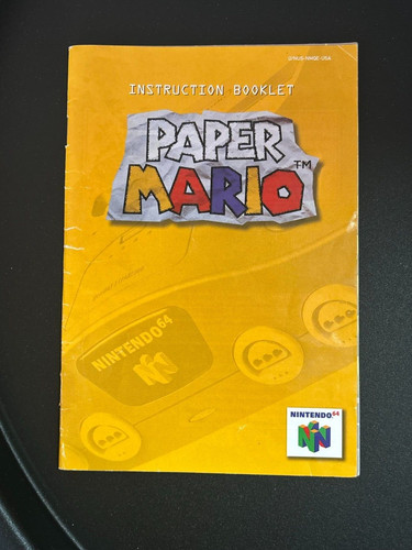 Paper mario nintendo n64 - nintendo,
