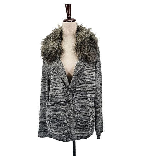 Coldwater creek faux - faux, fur