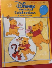 Disney Winnie the Pooh Celebrations in Cross Stitch Chart Book only