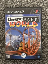 Theme Park World PlayStation 2 PS2 Video Game (PAL with Manual)