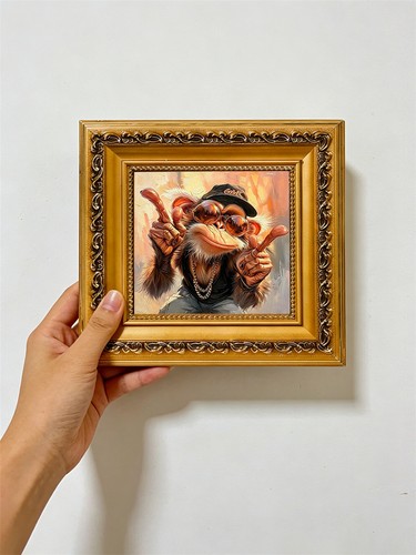 Hip hop monkey peace - monkey, sign