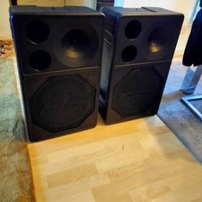 HZ HE200 PA Speakers Pair 2