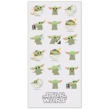 Star Wars Mandalorian Towel 140×70cm – 100% Cotton Soft Velour | Official