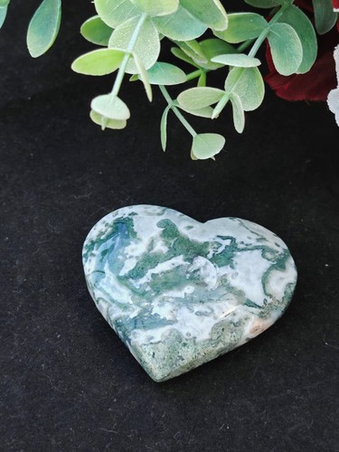 84g 59mm garden moss agate