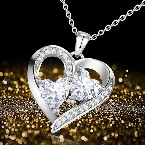 Silver s925 pendant heart - s925,