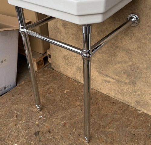 Chrome traditional wash stand - chrome,