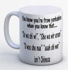 You know you're from Yorkshire