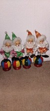 vintage porcelain clown dolls