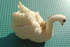swan with baby ornament