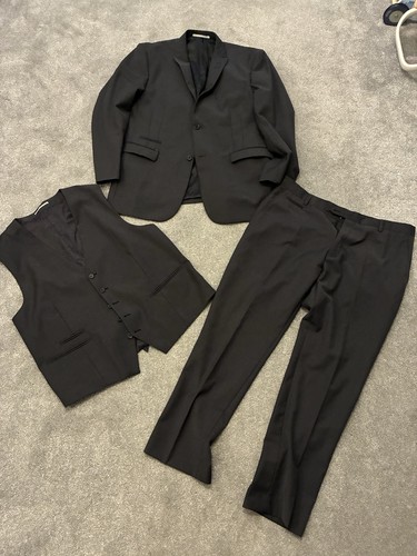 Men skopes dark grey suit - skopes,