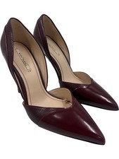 Zara Basic Burgundy D'Orsay