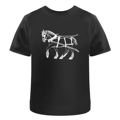 Cart horse unisex cotton - 'cart,