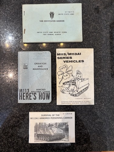 Original m113 fmc - original, manuals