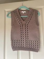 M and S knitted vest